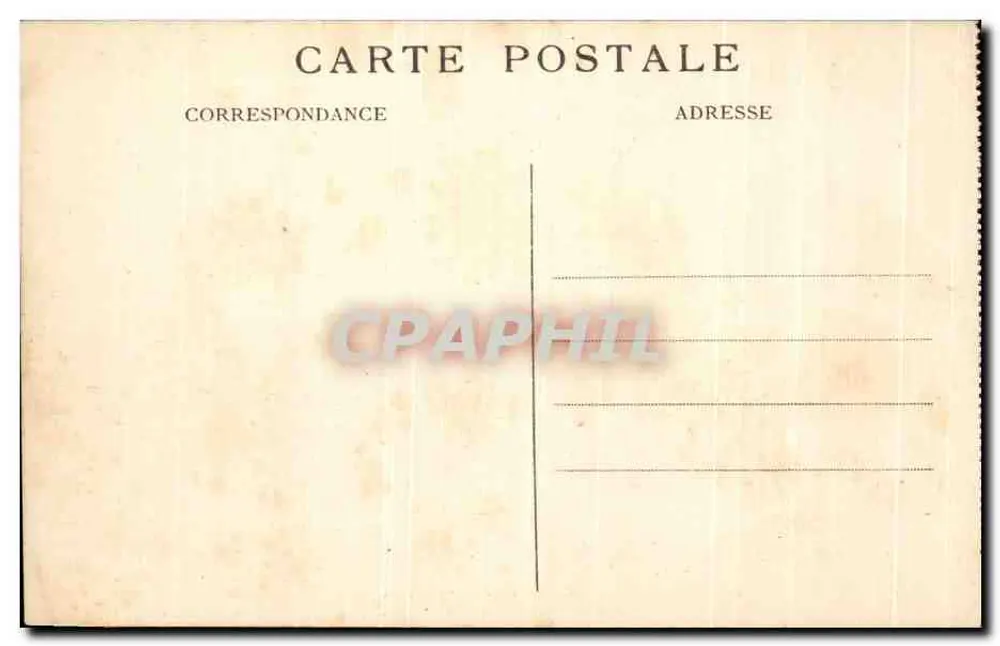 LYON — Place Bellecour und Coteau de Fourvière — E.R. - Rückseite