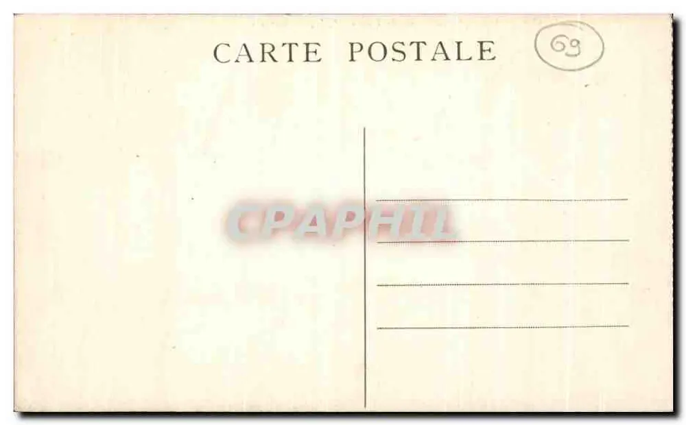 LYON — Basílica de N.-D. de Fourvière, fachada lateral — n°63 - Verso