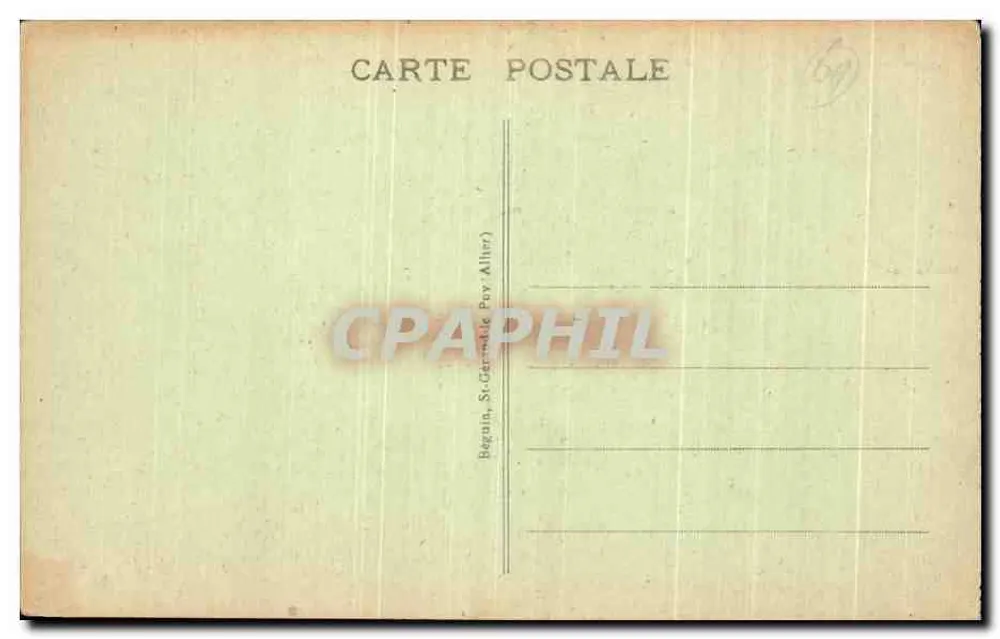 LYON - Ein Waldgebiet im Parc de la Tête-d'Or — Verleger Léidal, Nr. 60 - Rückseite