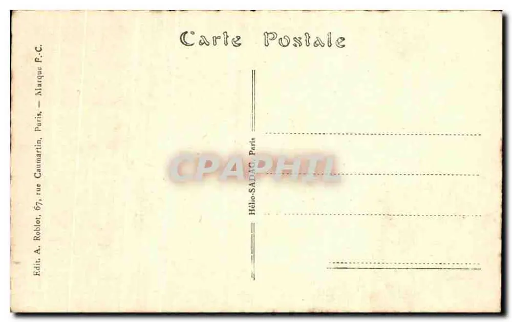 S.A. अल्बर्ट प्रथम - राजा के भाषण, 4 अगस्त 1914 - Héloïse-SADAC, पेरिस - पीछे