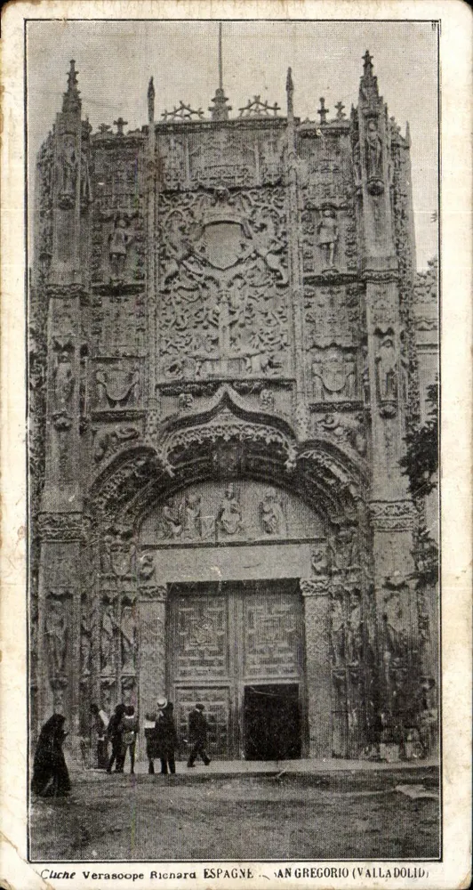 Portail de l'Ange-Gregorio à Valladolid — Éditeur Cluche Verascope Richard - Frente