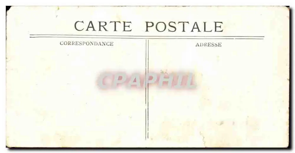 Paris — Les Tuileries — Chocolat Guérin-Boutron, Paris - Rückseite