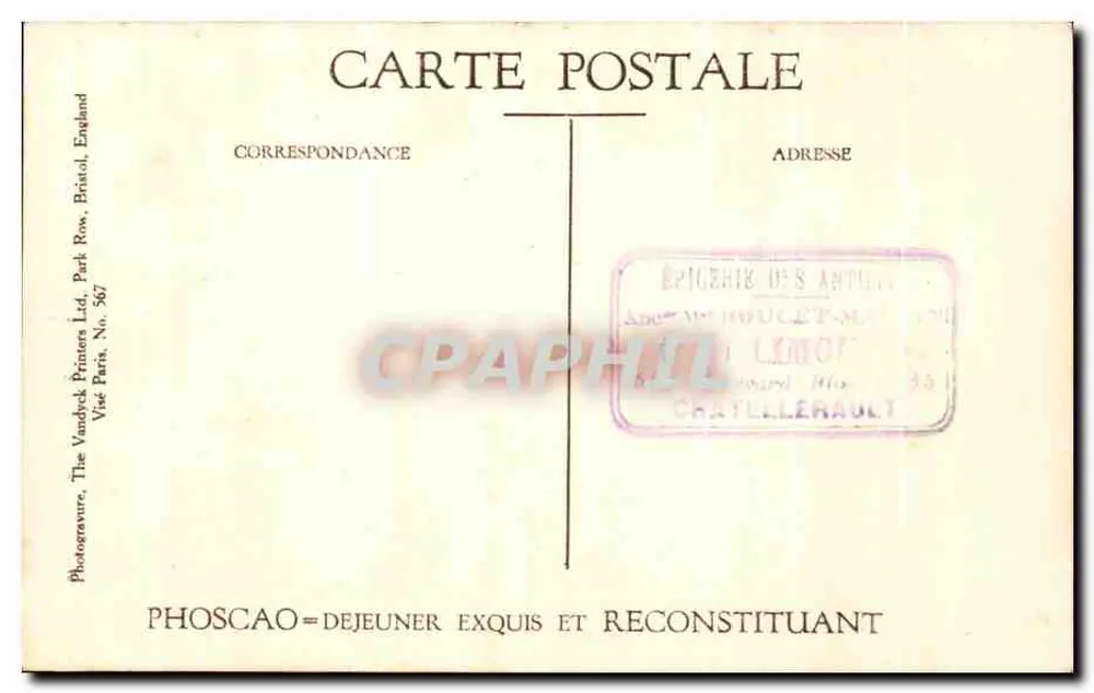 Geral de Langle de Cary — Os Vencedores da Marne — Edição Phoscaoo - Verso