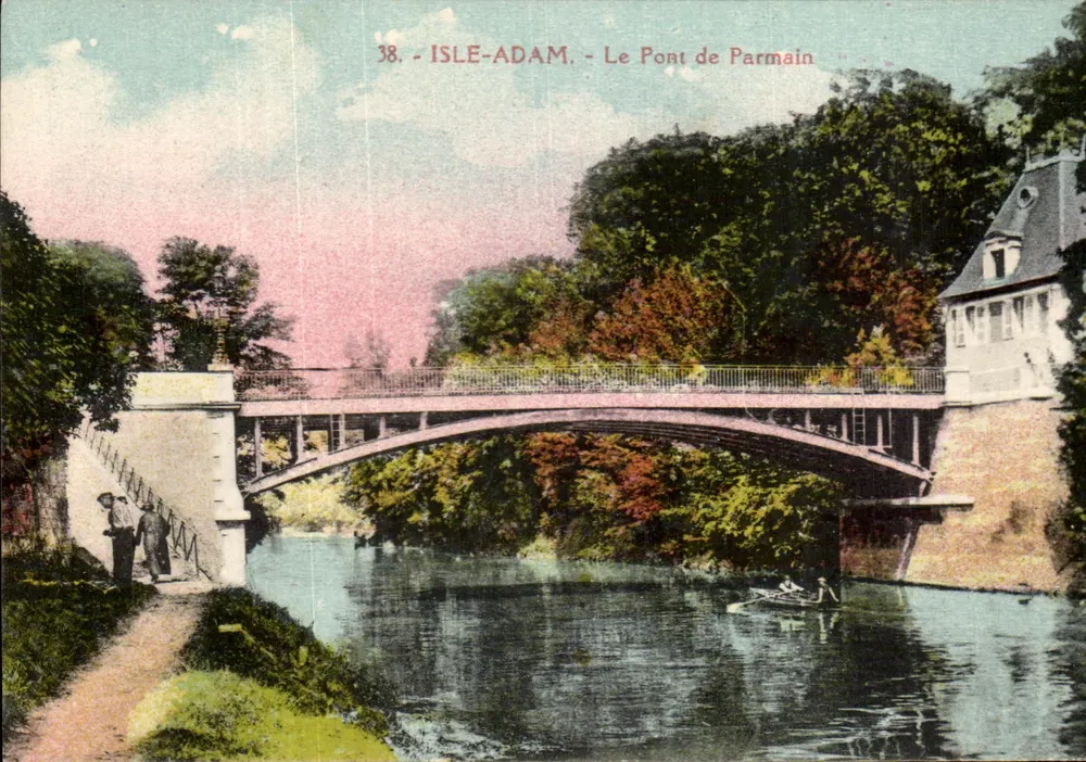 Isle-Adam - De Brug van Parmain — Uitgave G. Olivier, n°38 - Voorkant