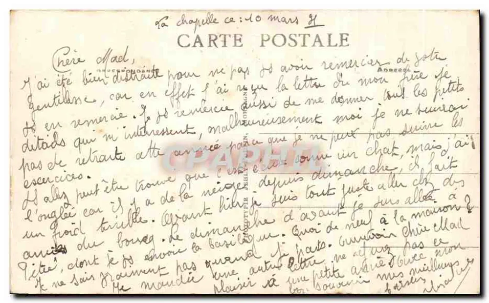 Notre-Dame-de-Pitié - A Basílica — editor desconhecido, n° 82 - Verso