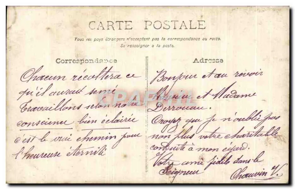 Castanheiro em Saint-Pierre-de-Belamont - Verso