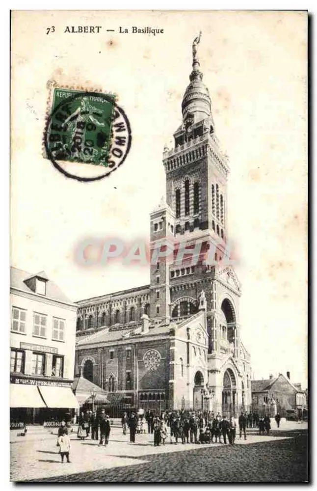 Albert — A Basílica — editor Louvin, n°73 - Frente
