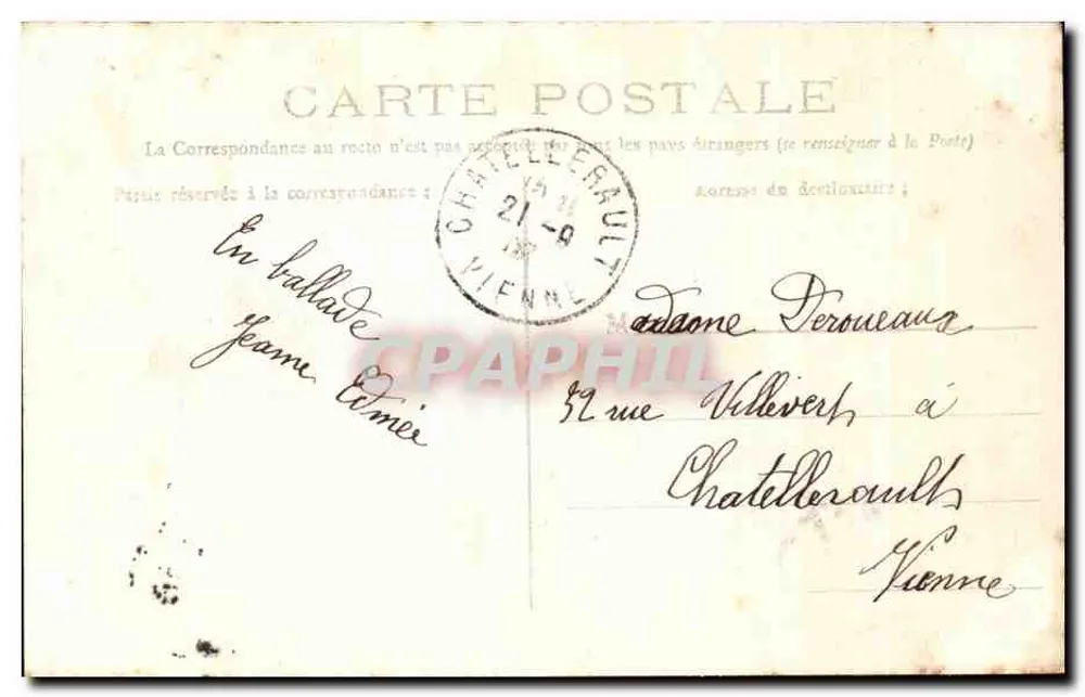 Albert — A Basílica — editor Louvin, n°73 - Verso