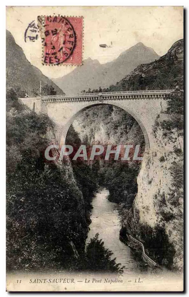 Saint-Sauveur — O Ponte Napoléon — LL. - Frente