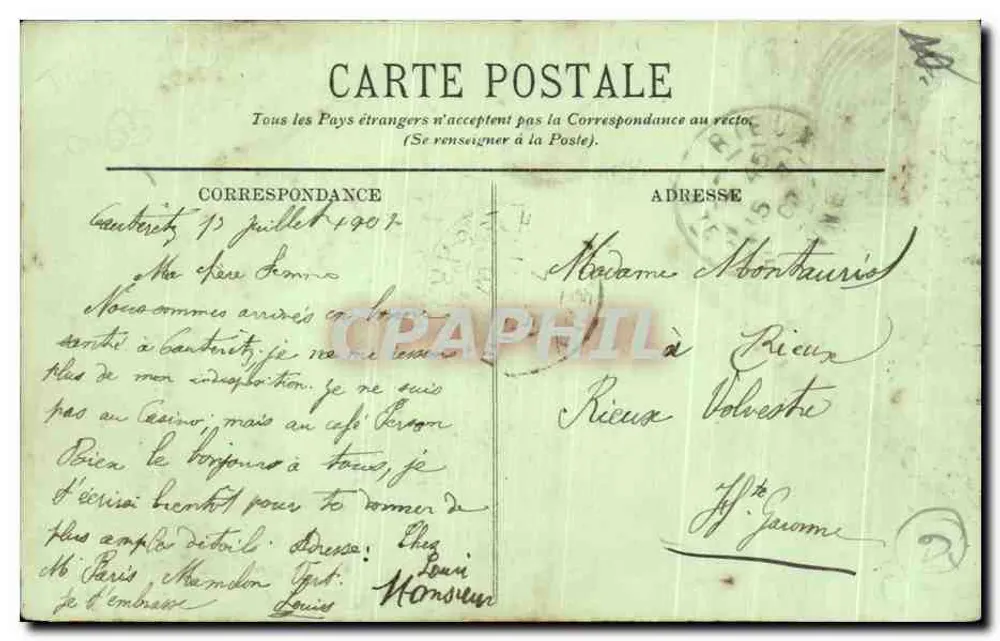 Saint-Sauveur — O Ponte Napoléon — LL. - Verso