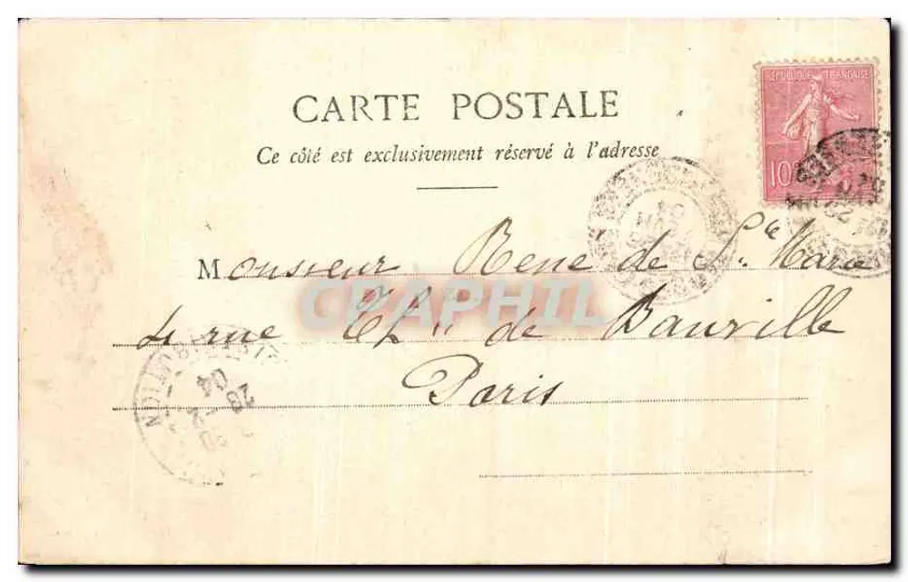 Gorges de St-Sauveur — Pont Napoléon — Éditeur : Irma A. Trandoni - Rückseite