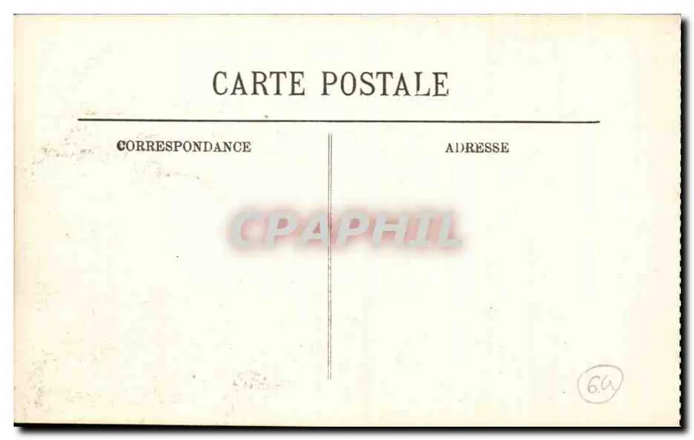Biarritz — Alte Turm von Atalaye — LL. n°182 - Rückseite