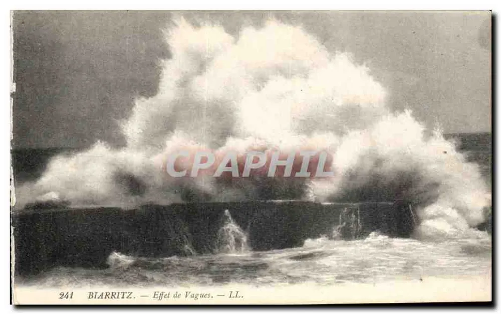 Biarritz — Effect van golven — LL. - Voorkant