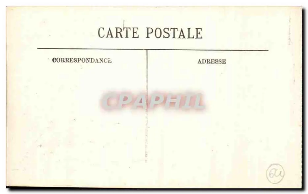 Biarritz — O Rocher de la Vierge — LL, n°11 - Verso
