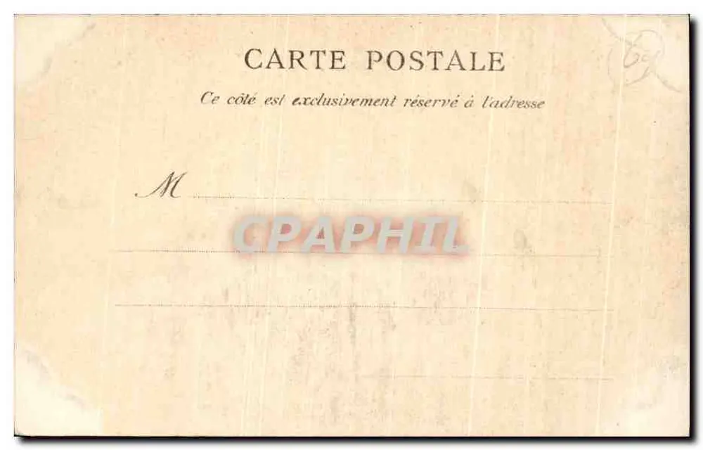 Biarritz — Effet de vague au Rocher de la Vierge — M. D. édit. - Verso
