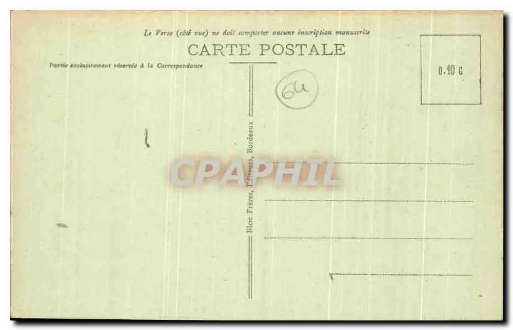 Biarritz (Côte Basque) — Die Große Strandpromenade und die beiden Casinos — BR - Rückseite