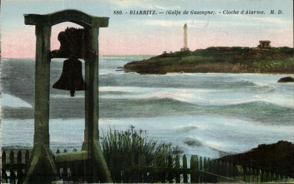 Biarritz — Golfe de Gascogne — Sininho de Alarme — M. D. - Frente