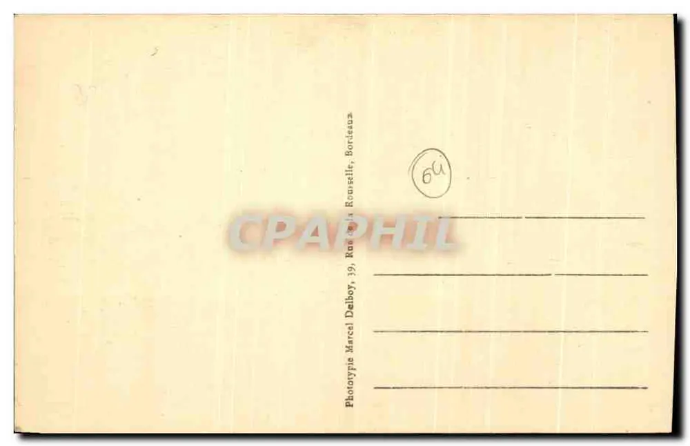 Blarritz (B.-P.) — La Grande Plage — éditeur Yobled, n° 945 - Verso