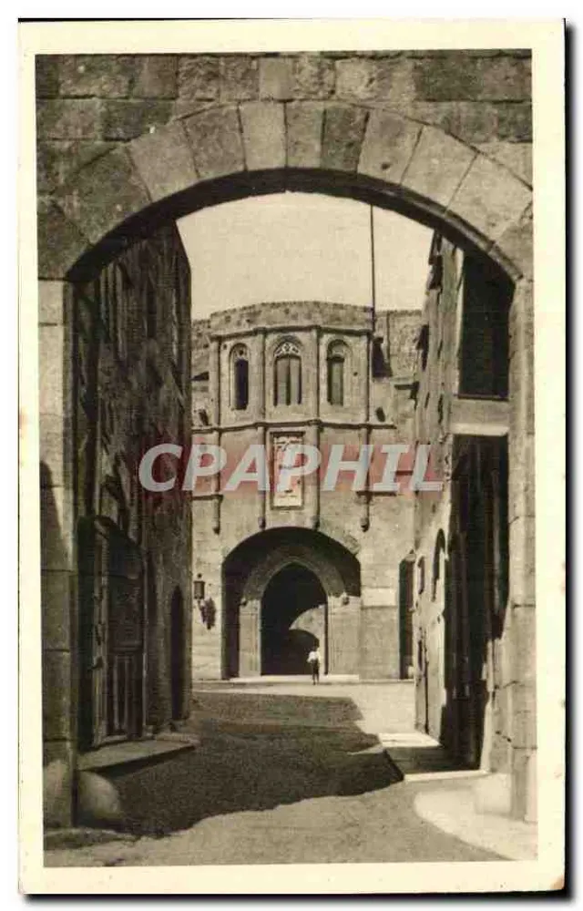 Rhodes - Das Krankenhaus der Ritter, Das Portal — Verlag Turuminelli, Mailand-Rom, Serie 1 - Vorderseite