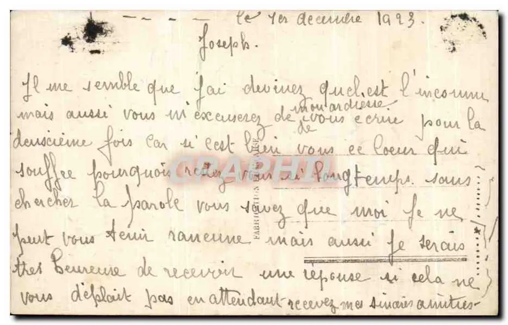 Ihr Liebes — Liebesszene — Verlag M. Nr. 548 - Rückseite