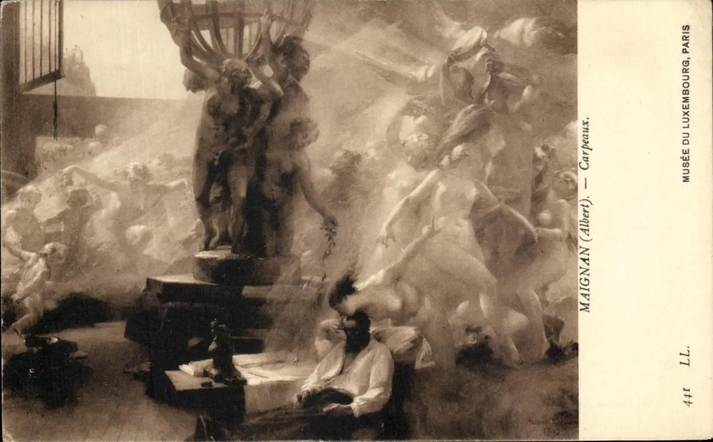 Der Traum des Künstlers — Museum des Luxembourg, Paris — Maignan (Albert), Carpeaux - Vorderseite