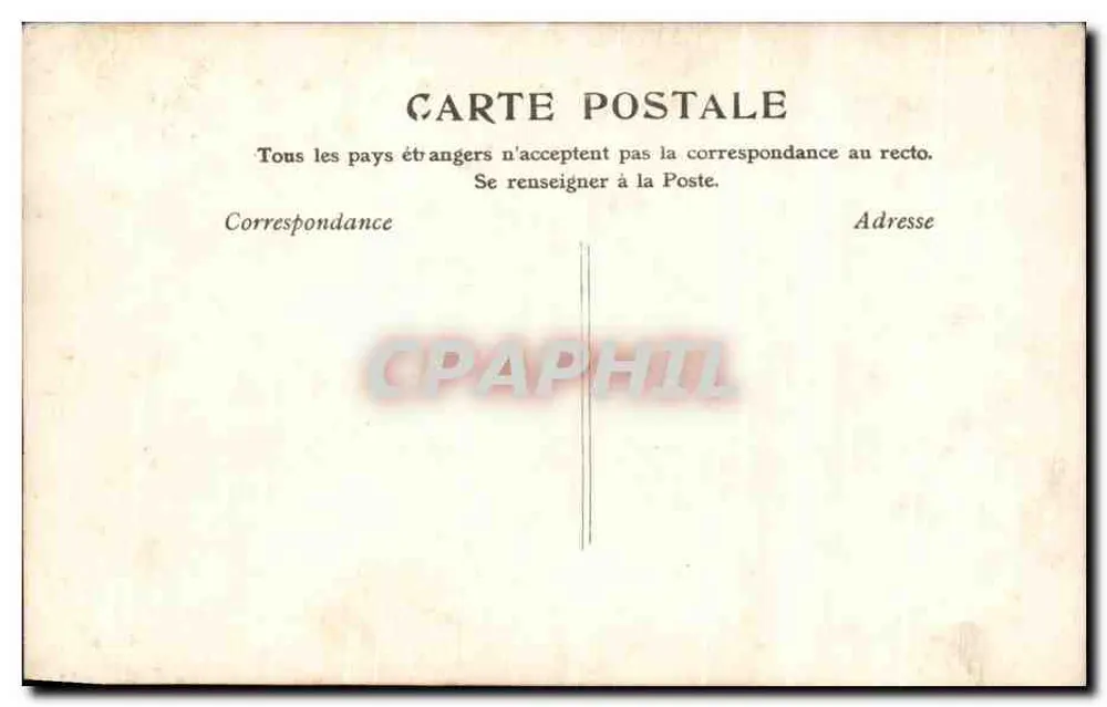 Frau mit Blumenstrauß — Paris — n°106 - Rückseite