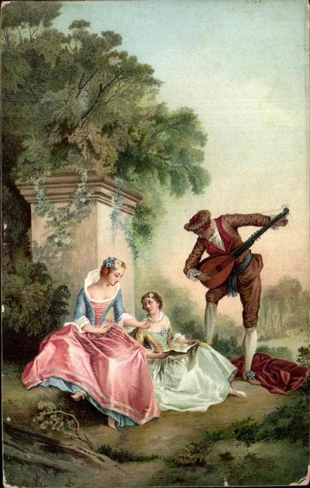 A aula de música — Stengel & Co., G.m.b.H., Dresden — n° 20012 - Frente
