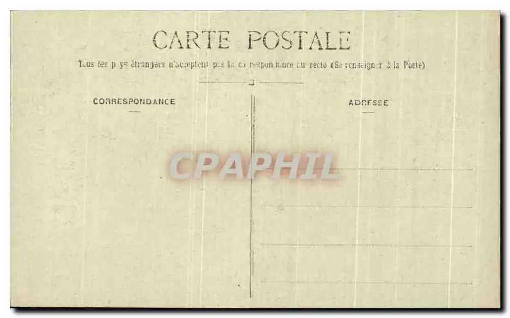 Menina segurando um buquê — Boa Ano — F. E. PARIS 563 - Verso
