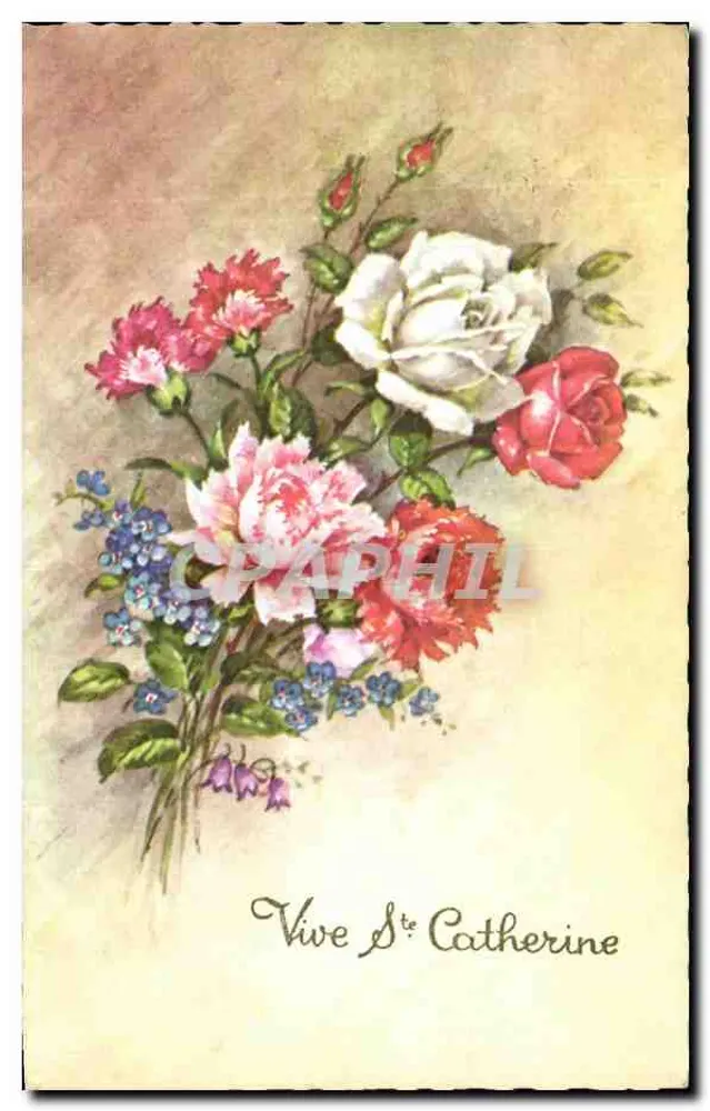 Arranjo de flores — Santa Catarina — editor desconhecido - Frente