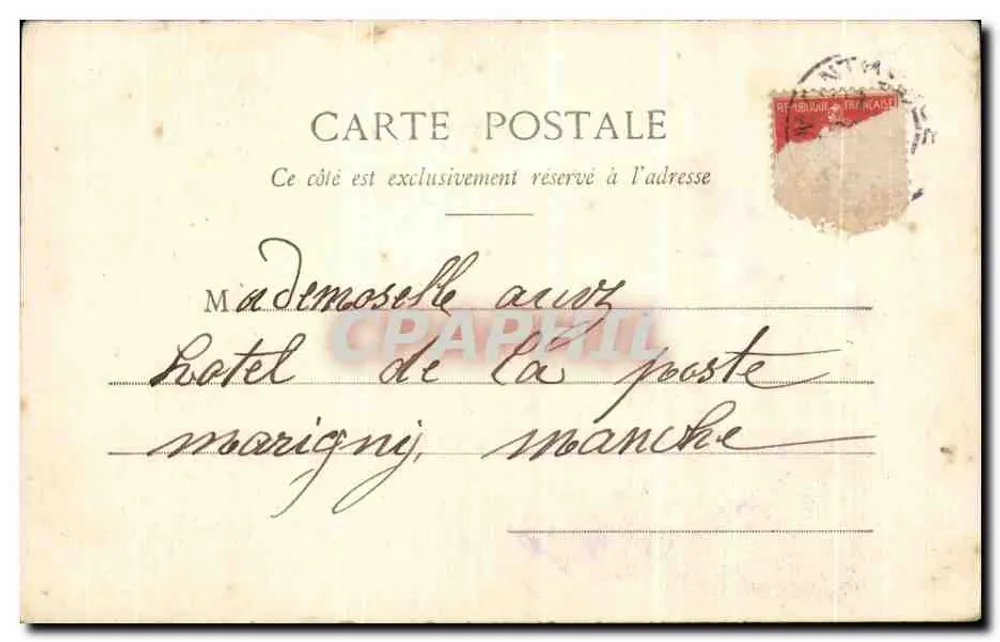 Zwei junge Frauen — Hingabe an Sainte Louise — Phototype A. Benssart & Cie, Nancy - Rückseite