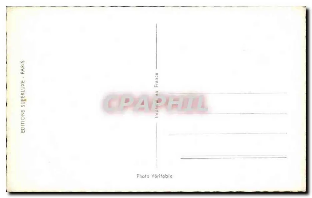 Junges Paar — WeihnachtsSzene — Éditions Superluxé, Paris, n°189 - Rückseite