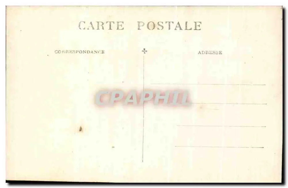 Dois crianças — fotografia em preto e branco — Carta postal - Verso