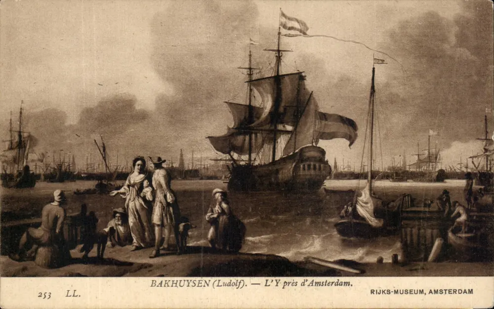 Das Y vor Amsterdam — Bakhuyzen (Ludolf) — Rijksmuseum, Amsterdam - Vorderseite