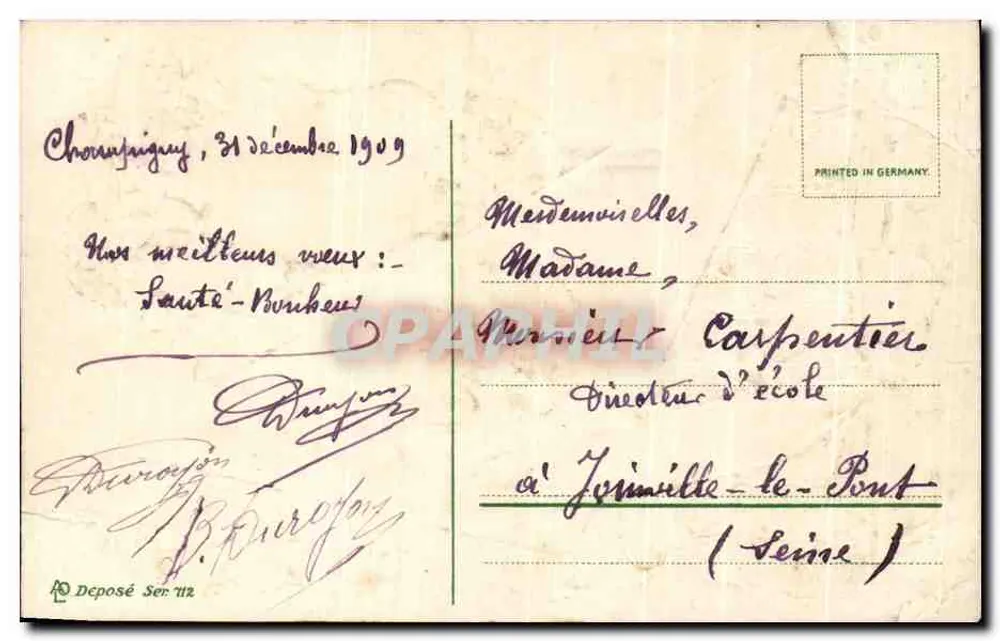 Pansy — Wesołych Świąt — Wydane w Niemczech - Rewers