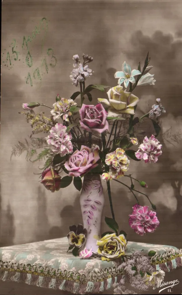 Bouquet de fleurs — Mesange 11 — wydawca Mesange - Awers