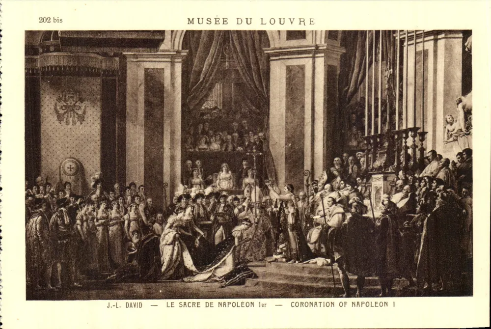 Il Sacro di Napoleone I — Museo del Louvre — J.-L. David — 202 bis - Recto
