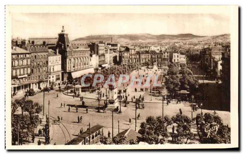 Clermont-Ferrand — Place de Jaude — Edições de Arte « Guy » - Frente