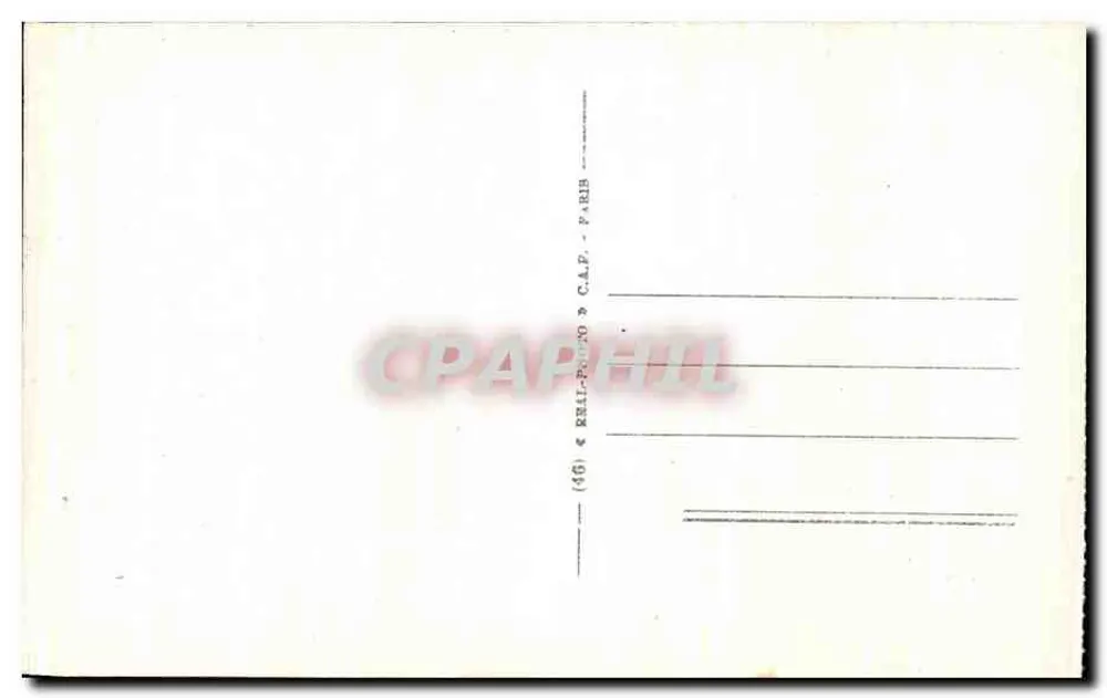 NIMES - O Pont du Gard - Editor C.A.P. - n° 18 - Verso