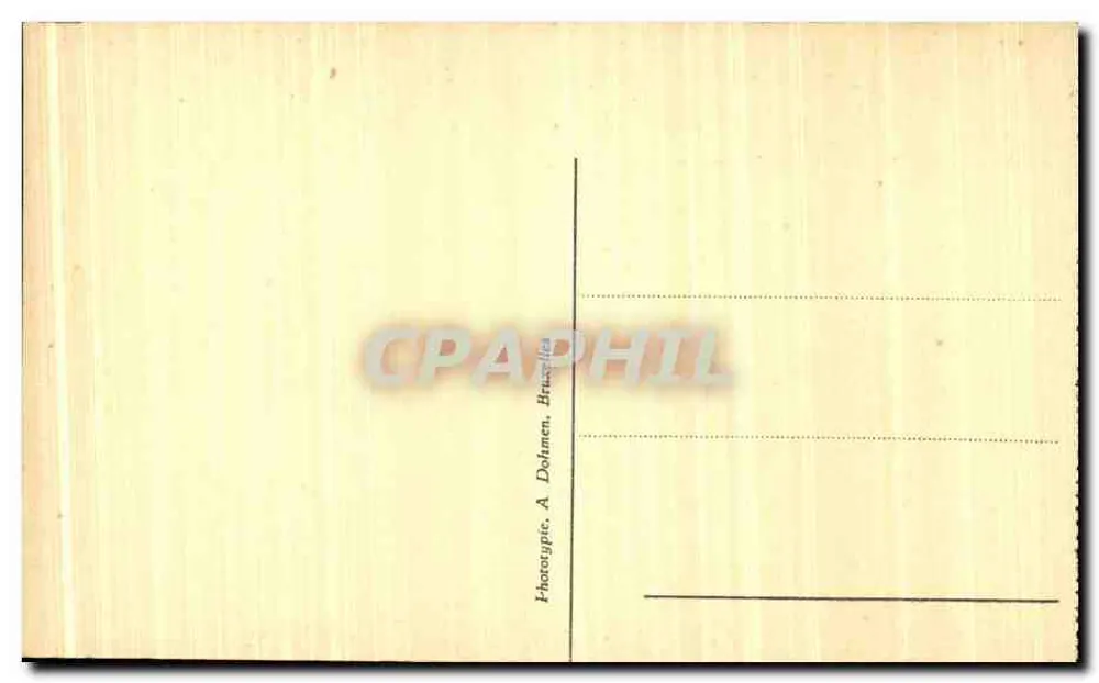 Bruxelas - Palácio dos Belos-Artes — Gibert, n°62 - Verso