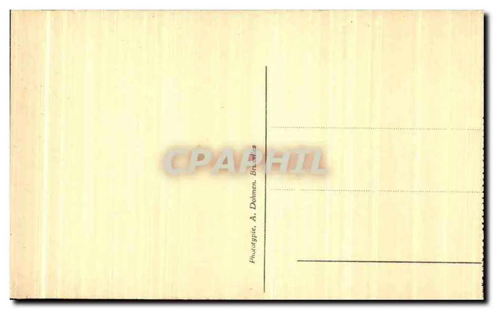 Brüsseler National Schießbahn — Verlag Hibert, Nr. 16 - Rückseite