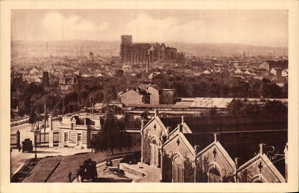 Reims — Allgemeine Ansicht vom Pommery-Keller — Édition J. Prot - Vorderseite