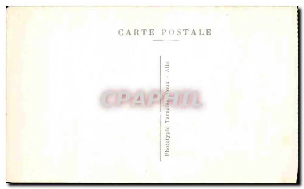 Cordes - Cité du XIIIe s. Vue générale (Côté Ouest) — Le Tarn Illustre, éditeur APA, n° 5102 - Verso