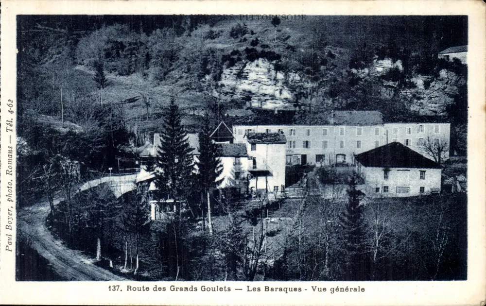 Route des Grands Goulets — Les Baraques — Algemene visie — Paul Boyer, Romans, n°137 - Voorkant