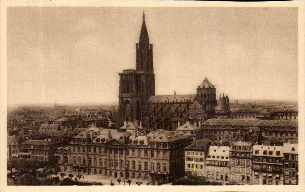Estrasburgo — Vista geral — Félix Lulib, editor - Frente