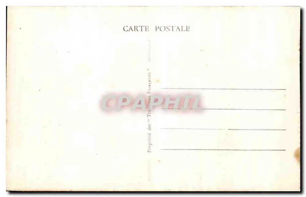 Calvarienberg von Pont-Château — Die Auferstehung — Eigentum der 'Traitements Françaises' - Rückseite