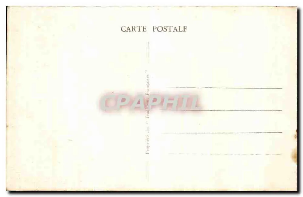 Calvarienberg von Pont-Château — Fontaine des P. de Montfort — Verlag 'Traditions Françaises' - Rückseite