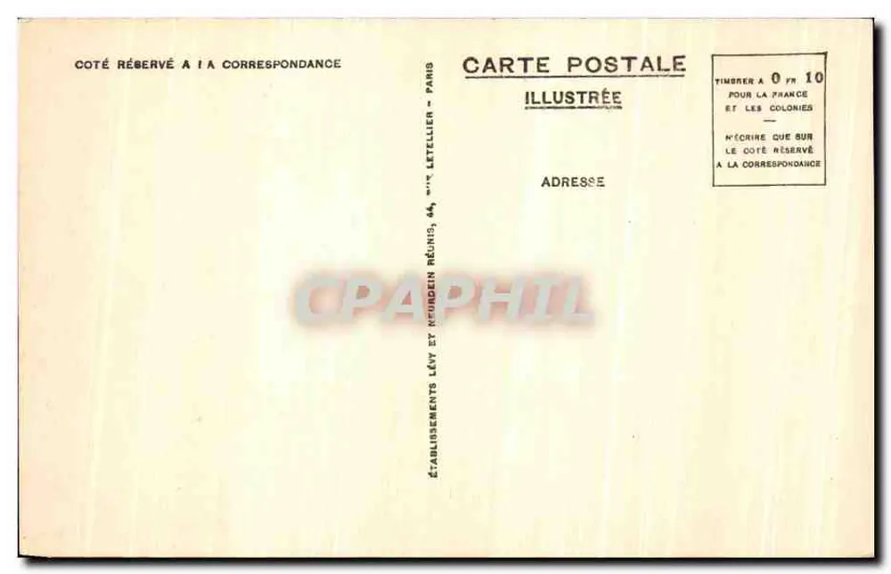 O Mont-Saint-Michel — O Châtelet — Editora L.L. n°43 - Verso
