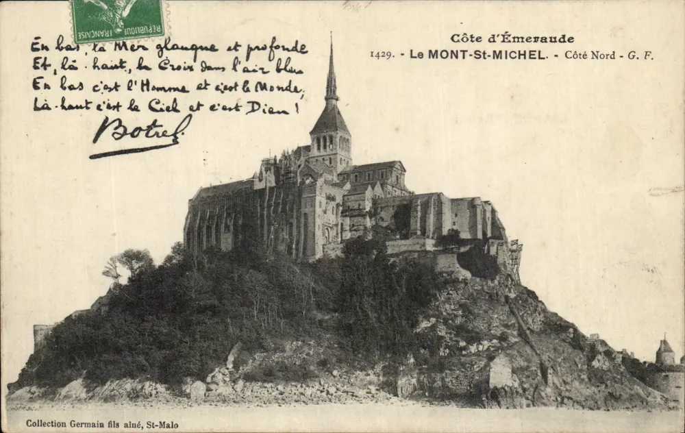 Der MONT-ST-MICHEL — Côte Nord — G.F. — n°1429 - Vorderseite