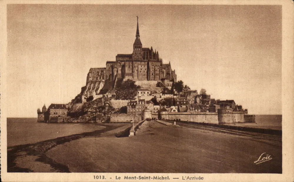 Monte-Santo-Michel — A Chegada — Loïc, n° 1013 - Frente