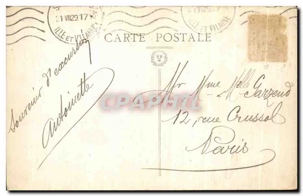 Mont St-Michel - Die Abtei, der Rittersaal - Ritterhalle - Rückseite